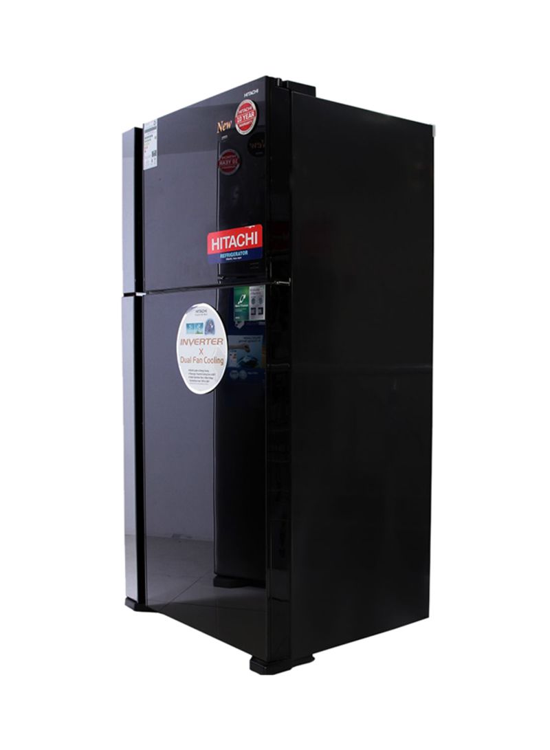 Double Door Refrigerator 610L RVG610PUK3GBK Black
